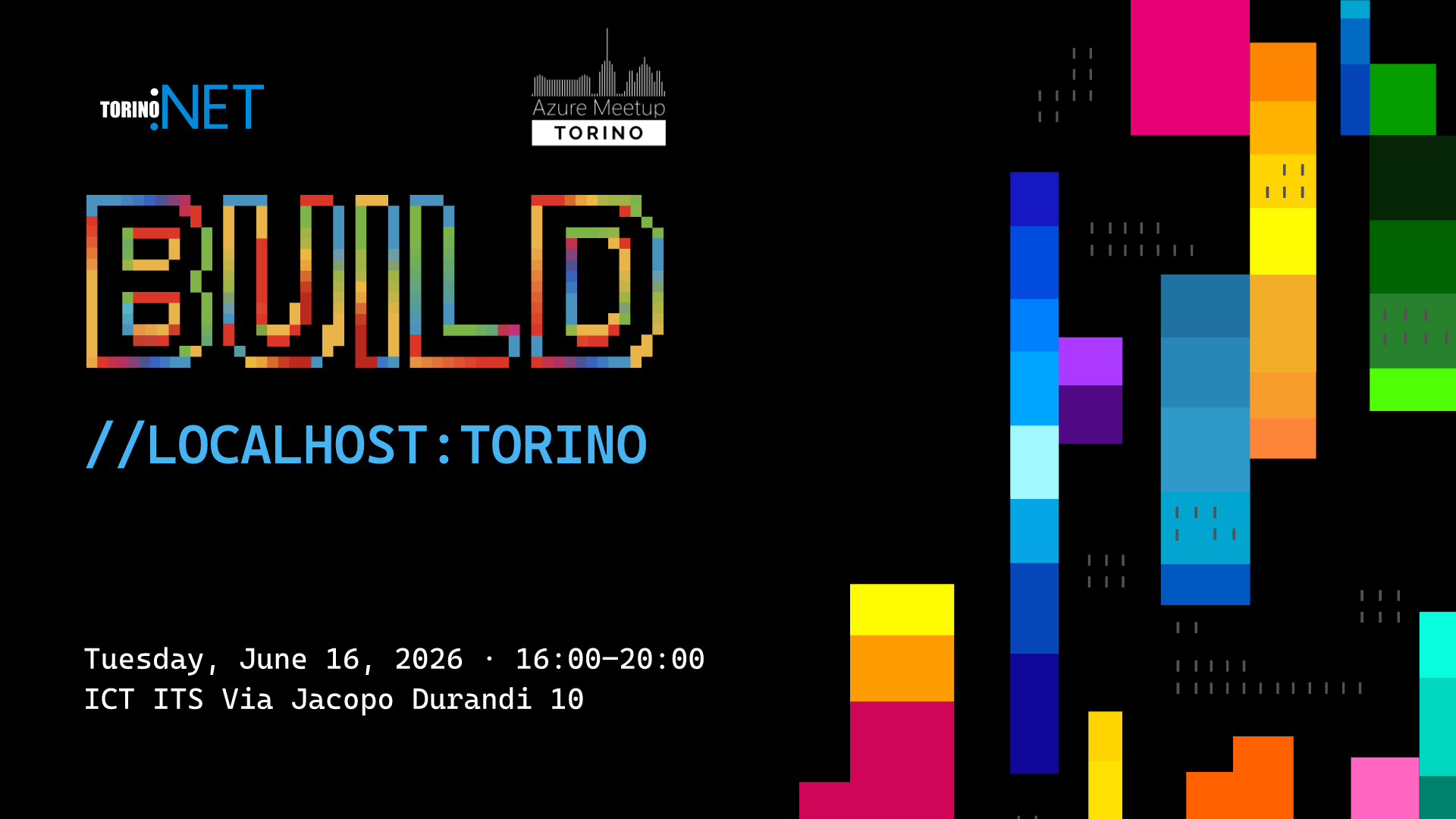 Microsoft Build //localhost Torino